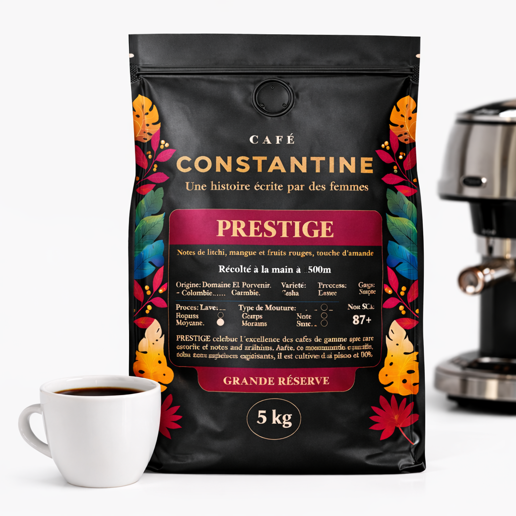 Prestige Café Constantine x5kg — Café de Spécialité Grande Réserve pour Professionnel