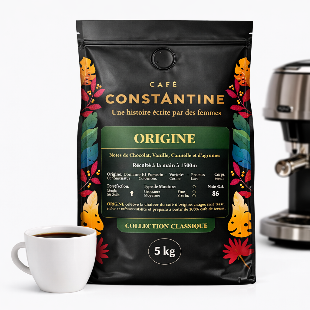 Origine Constantine Café x 5kg — Café Single Origin pour Professionnels