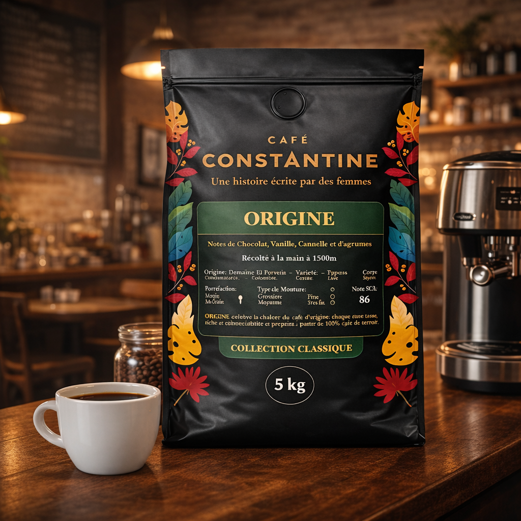 Origine Constantine Café x 5kg — Café Single Origin pour Professionnels
