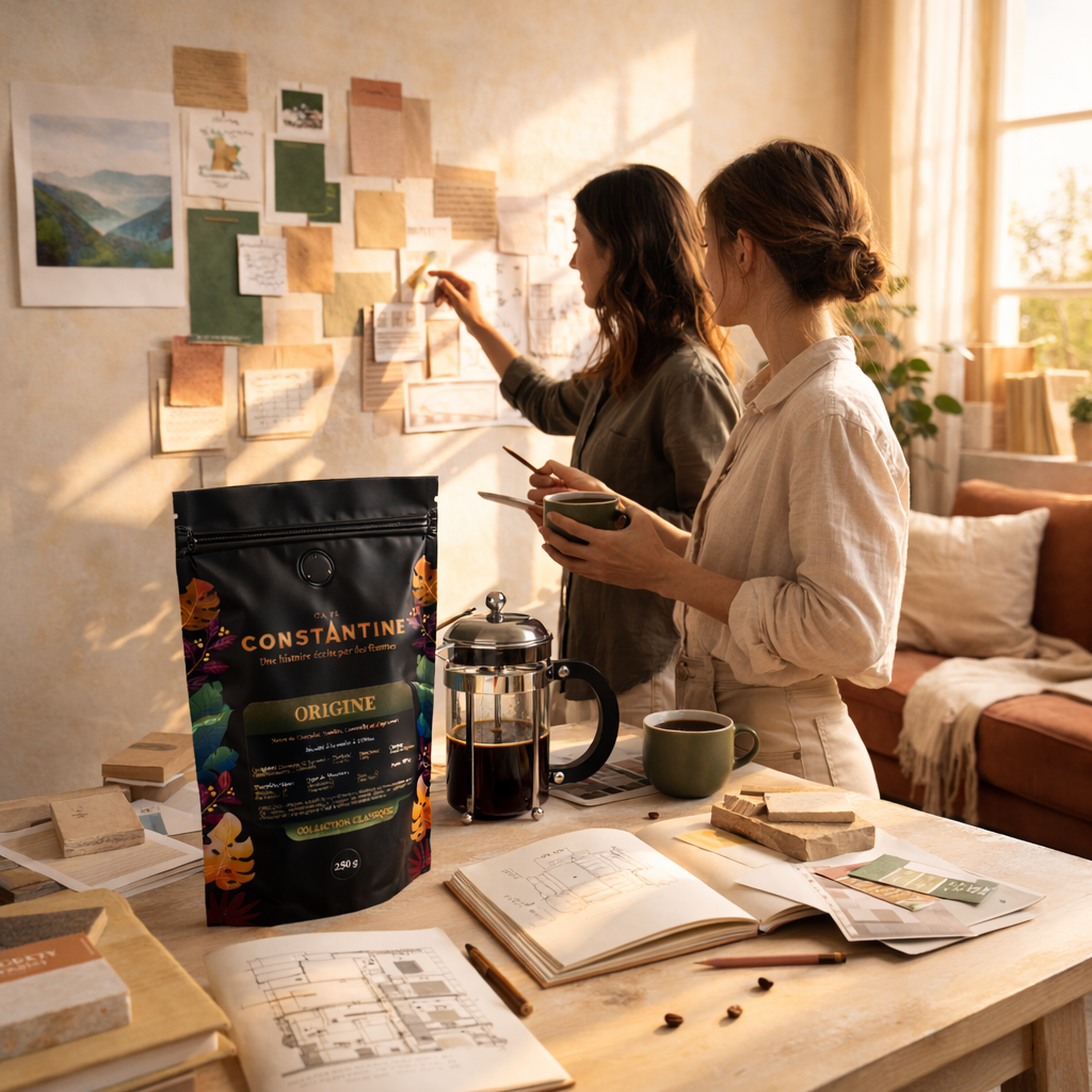 Origine Café Constantine  – Castillo lavé Note SCA 85 | Café de spécialité de Colombie, torréfié en France