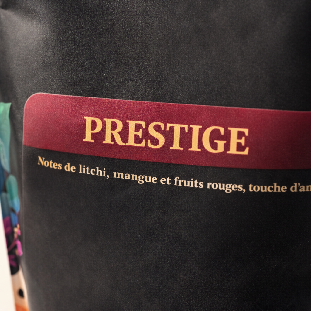 Prestige Café Constantine  – Pink Bourbon Nature Note SCA 87 | Café de spécialité de Colombie, torréfié en France